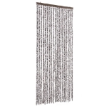 Zanzariera Marrone e Beige 56x200 cm Ciniglia
