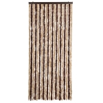Zanzariera Beige e Marrone Chiaro 90x220cm Ciniglia