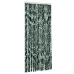 Zanzariera Verde e Bianco 90x220 cm Ciniglia