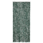 Zanzariera Verde e Bianco 90x220 cm Ciniglia