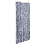 Zanzariera Blu Bianco e Argento  90x220 cm Ciniglia
