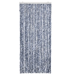 Zanzariera Blu Bianco e Argento  90x220 cm Ciniglia