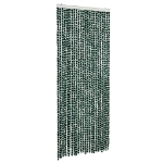 Tenda Antimosche Verde e Bianca 100x200 cm in Ciniglia