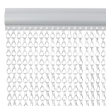 Zanzariera da Porta a Catena 80x221 cm in Alluminio
