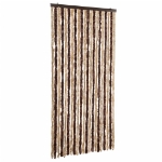 Zanzariera Beige e Marrone Chiaro 90x200cm Ciniglia