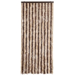 Zanzariera Beige e Marrone Chiaro 90x200cm Ciniglia