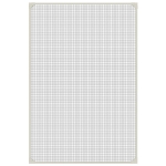 Zanzariera Magnetica per Finestre Bianca 80x120 cm