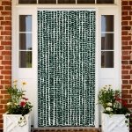 Tenda Antimosche Verde e Bianca 90x200 cm in Ciniglia