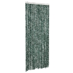 Tenda Antimosche Verde e Bianca 100x230 cm in Ciniglia
