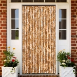 Zanzariera Ocra e Bianco 90x220 cm Ciniglia