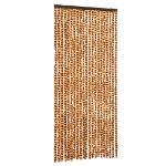 Zanzariera Ocra e Bianco 90x220 cm Ciniglia
