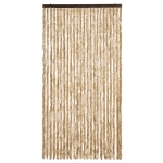 Tenda Antimosche Beige 100x230 cm in Ciniglia