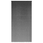 Tenda Antimosche per Porte Grigio Scuro 90x220 cm Bambù
