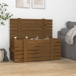 Contenitore Portaoggetti ambra 91x40,5x42cm Legno Massello Pino