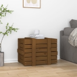 Contenitore Portaoggetti Ambra 58x40,5x42cm Legno Massello Pino