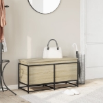Contenitore con Coperchio Rovere Sonoma 100x40x51,5 Truciolato