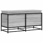 Contenitore con Coperchio Grigio Sonoma 100x40x51,5 Truciolato