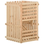 Cassetta Porta Patate  50x50x80 cm in Legno Massello di Pino