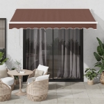Tenda Sole Retrattile Manuale 300x250 cm Marrone
