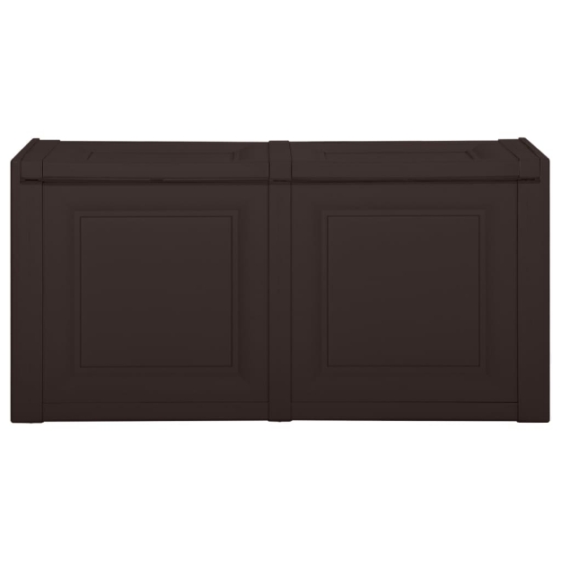 Baule per Cuscini Marrone 86x40x42 cm 85 L