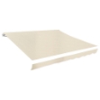 Tenda Parasole in Tela Crema 4x3m (Telaio non Incluso)