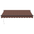 Tenda Sole Retrattile Manuale 300x250 cm Marrone