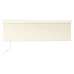Tenda Retrattile Automatica con Parasole 4,5x3 m Crema