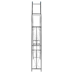 Arco da Giardino Verde Scuro 120x38x258 cm in Ferro