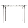 Arco pergola da giardino per rose in acciaio decorazione giardino