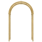 Arco con Traliccio 141x97x243 cm in Legno di Pino Impregnato