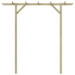 Pergolato da Giardino 205x40x203 cm in Legno