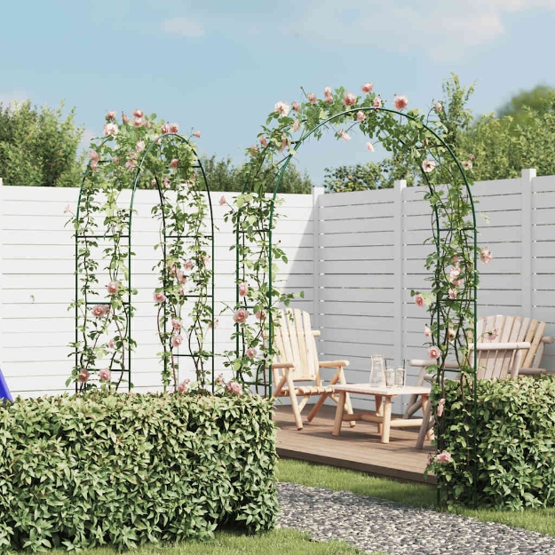 Archi da Giardino 2 pz per Piante Rampicanti
