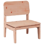Sedie da Giardino 2pz 60x52,5x72 cm Legno Massello di Douglas