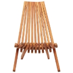 Sedie da Giardino Pieghevoli 2 pz in Legno Massello d'Acacia