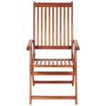 Sedie da Giardino Pieghevoli 4 pz in Legno Massello d'Acacia