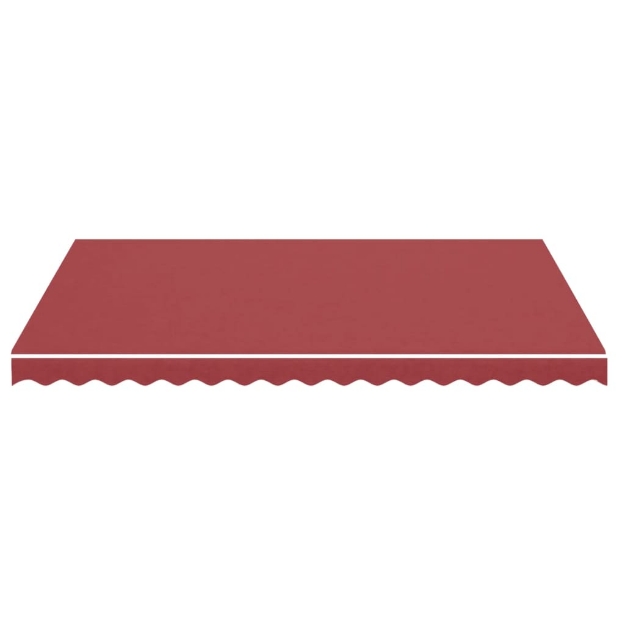 Tessuto di Ricambio per Tenda da Sole Rosso Borgogna 4x3 m