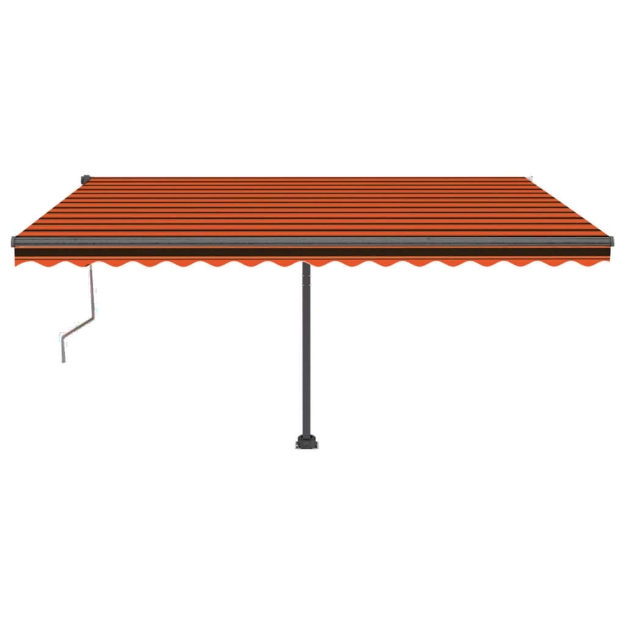 Tenda da Sole Autoportante Automatica 400x350cm Arancio Marrone