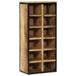 Mobile per scarpe 50x30x110 cm Legno massello