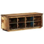 Panca 110x35x40 cm Legno massello recuperato