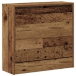 Cabinet per scarpe in legno vecchio 60x21x57 cm in legno ingegnerizzato
