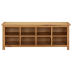 Scarpiera 114x37x45 cm in Legno Massello di Rovere