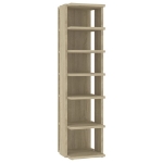 Scarpiera Rovere Sonoma 27,5x27x102 cm in Legno Multistrato