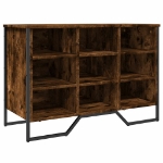 Scarpiera Rovere Fumo 90x38x61,5 cm in Truciolato