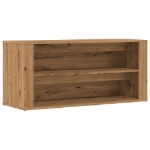 Scarpiera Rovere Artigianale 100x35x45 cm in Truciolato