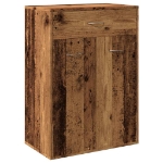 Scarpiera Legno Antico 60x35x84 cm in Legno Multistrato