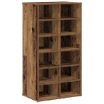 Scarpiera Legno Antico 54x34x100,5 cm in Truciolato