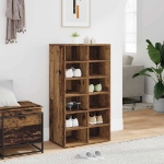 Scarpiera Legno Antico 54x34x100,5 cm in Truciolato