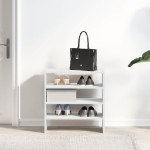 Scarpiere 2 pz Impilabili Bianche 60x30x30,5 cm