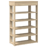 Scarpiera Rovere Sonoma 60x30x98 cm in Legno Multistrato