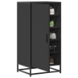 Scarpiera Nera 48x38x97,5 cm in Legno Multistrato